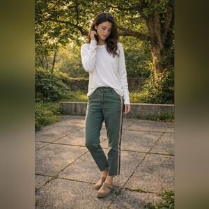 NWT Sundry Rainbow Stripe Pants |  Tagged Size L | Relaxed Fit